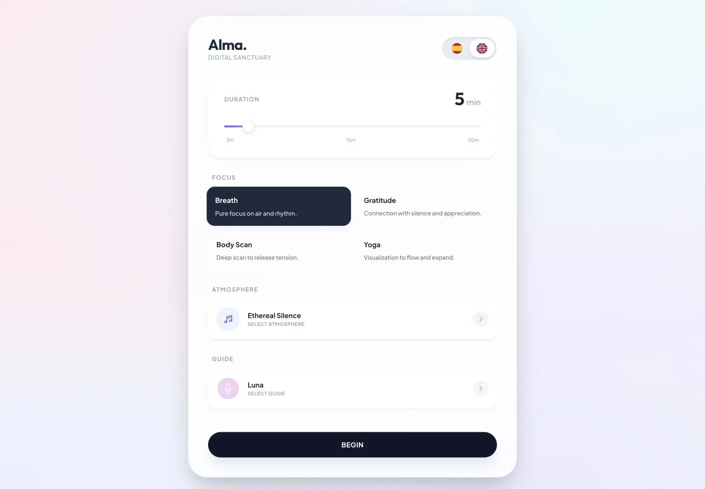 Captura de la web de Alma